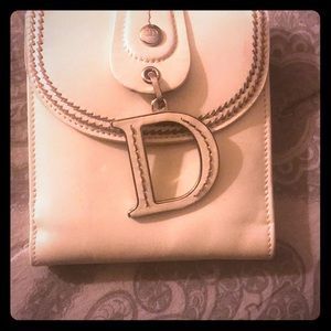 Gorgeous white Christian Dior wallet